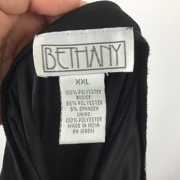 Bethany Sleeveless Maxi Chevron Dress Size XXL - Picture 3 of 5